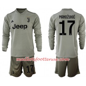 Maillot/Tenue Juventus MANDZUKIC 17 Enfant Exterieur 2018/2019 Manche Longue